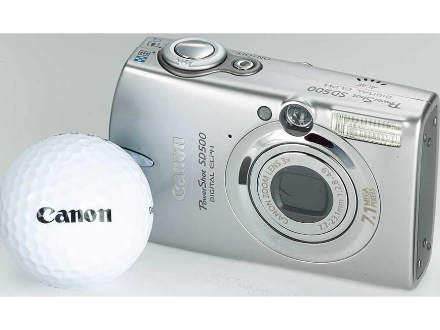 Canon PowerShot SD500 7.1-megapixel digital camera at Canon PowerShot SD500 7.1-megapixel digital camera at