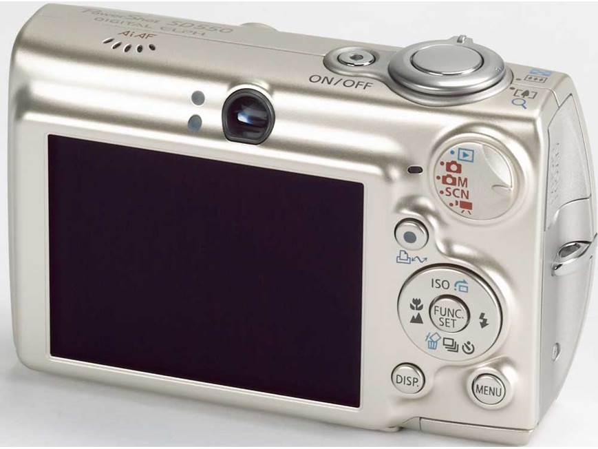 Canon PowerShot デジタル一眼レフカメラ Canon PowerShot SD550 7.1-megapixel digital camera at Crutchfield