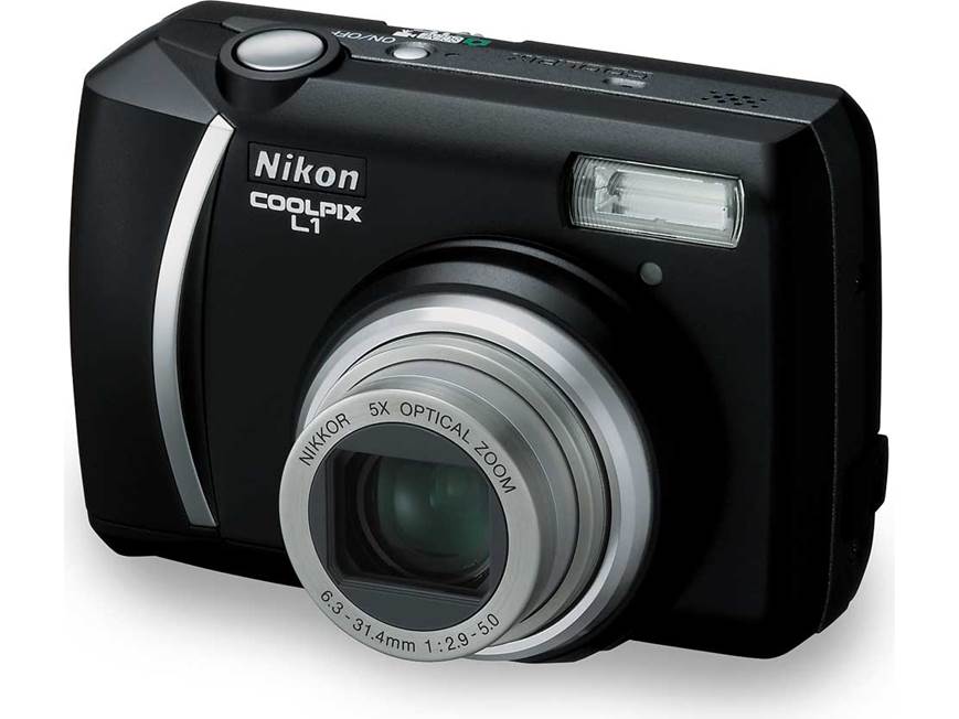 Nikon Coolpix L1 6-megapixel digital camera at Crutchfield