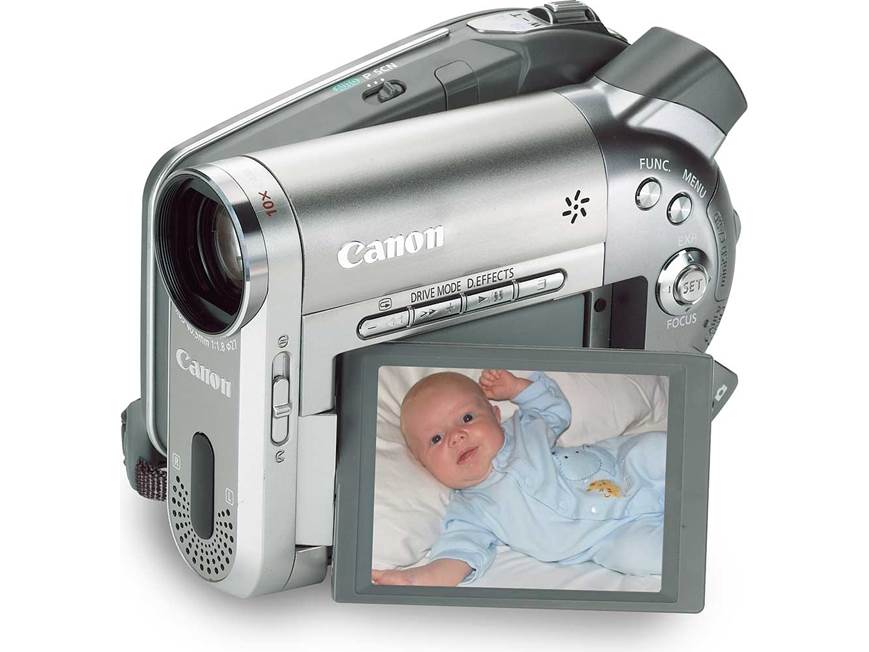 Canon DC10 DVD camcorder at Crutchfield