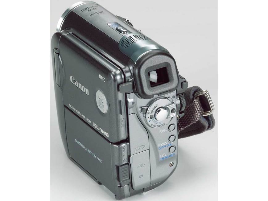 Canon Optura 600 Mini DV digital camcorder at Crutchfield