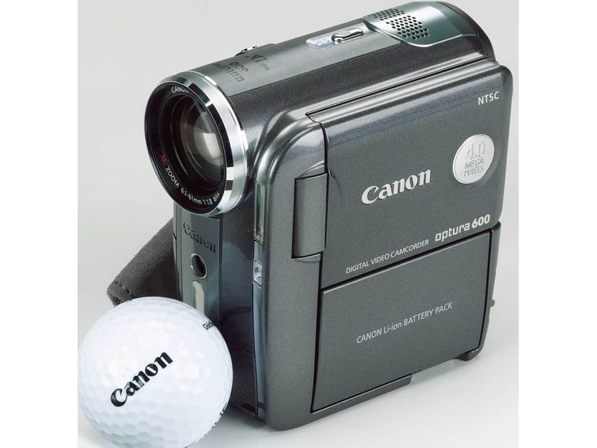 Canon Optura 600 Mini DV digital camcorder at Crutchfield