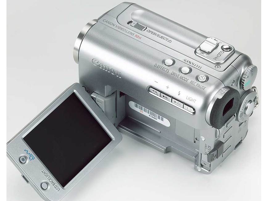 Canon Optura S1 Mini DV digital camcorder at Crutchfield