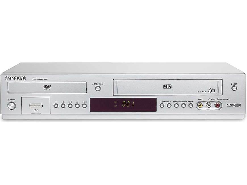 Samsung DVD-V8500 Combination DVD/CD player + HiFi VCR at Crutchfield
