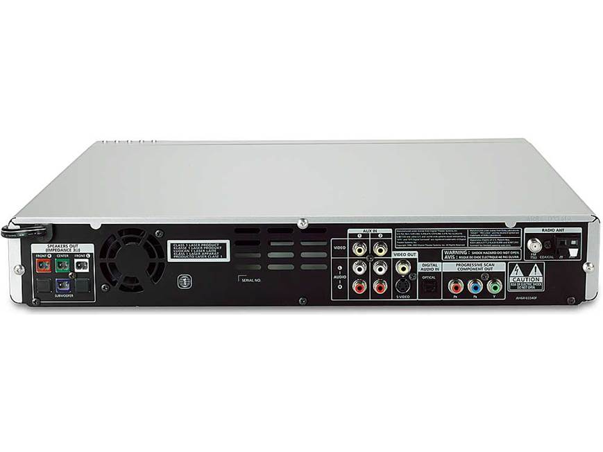 Samsung HT-WP38 5-disc DVD home theater system with MP3 player