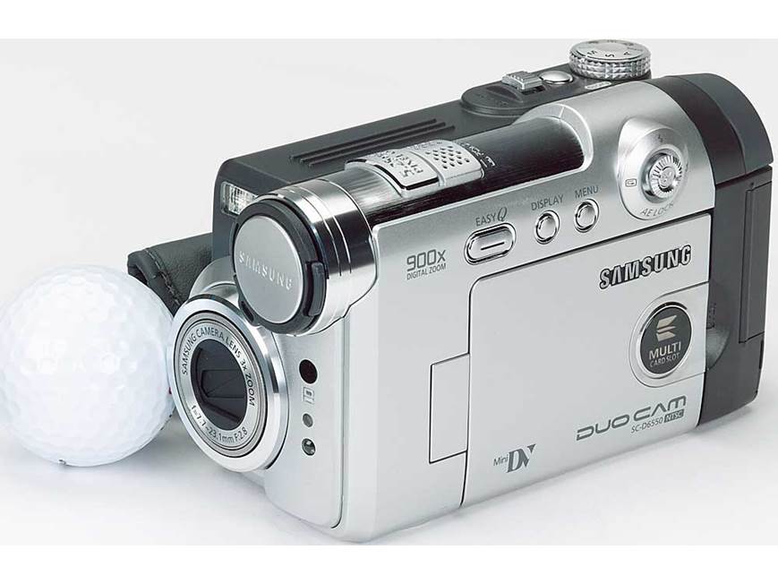 Samsung DuoCam SC-D6550 Combination camcorder/digital camera at