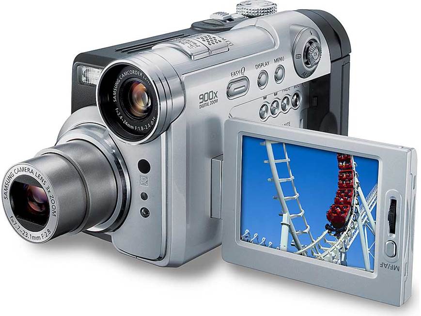 Samsung DuoCam SC-D6550 Combination camcorder/digital camera at