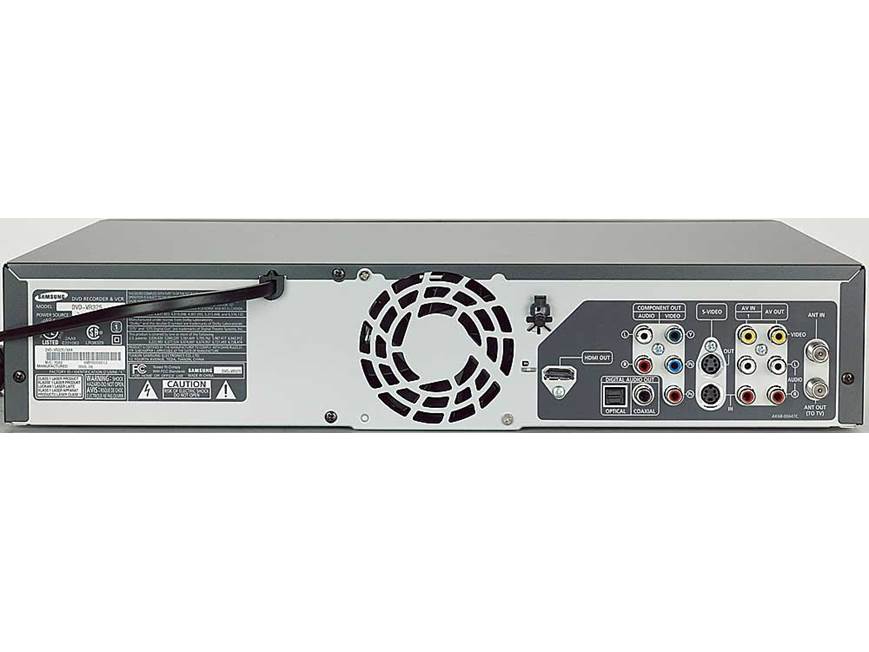 Samsung DVD-VR325 Combination DVD recorder + HiFi VCR with digital