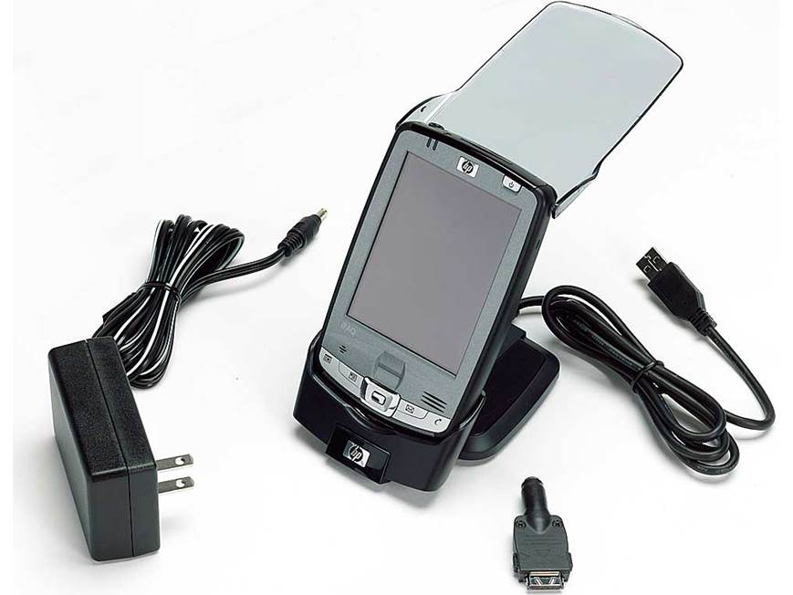 HP iPAQ hx2795 Pocket PC with integrated Wi-Fi® and biometric