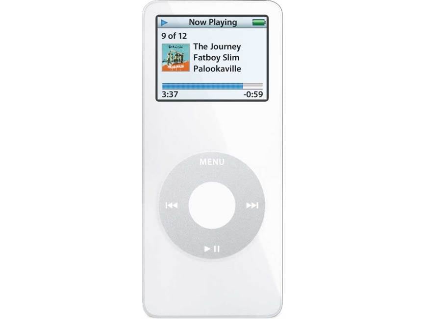 Apple iPod nano 2GB (White) Portable MP3 player/photo viewer