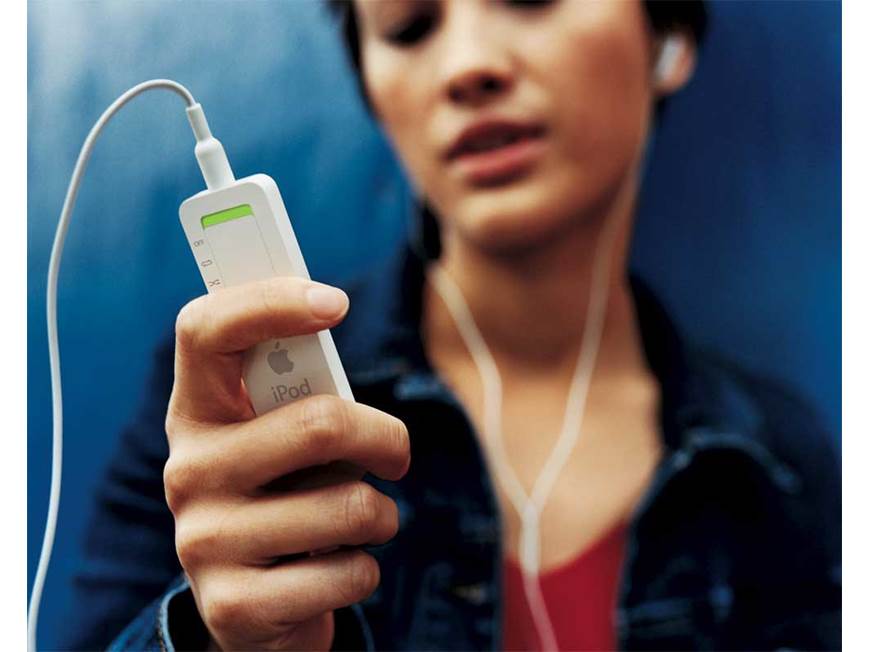 Apple iPod® shuffle 512MB Portable MP3 player at Crutchfield