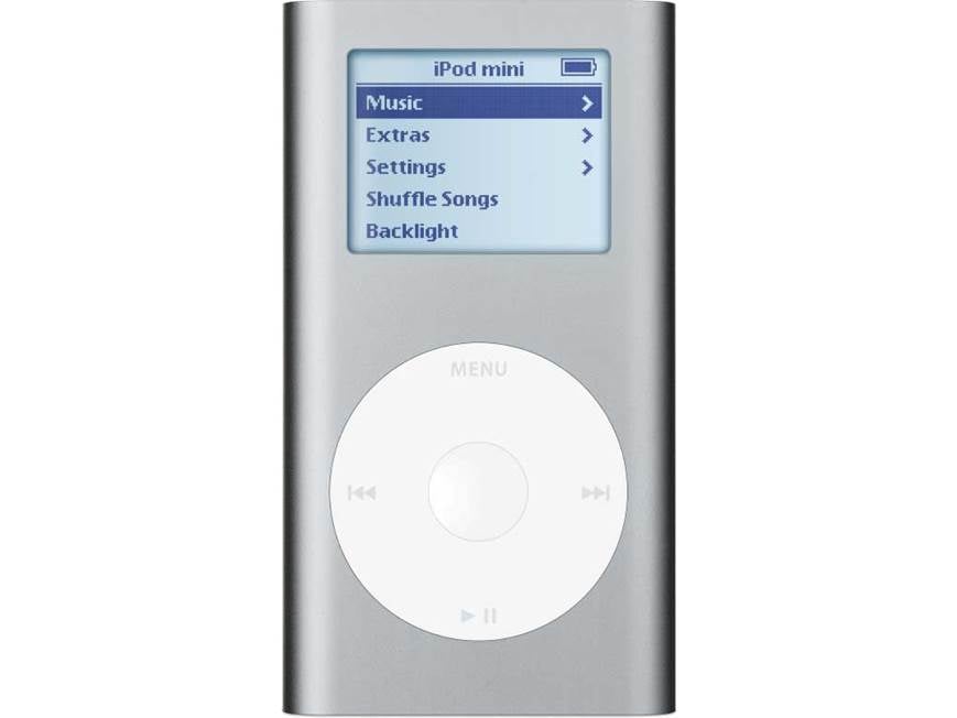 Apple iPod® mini 4GB (Blue) Portable MP3 player (Blue) at Crutchfield