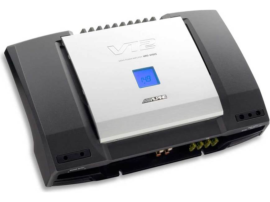 Alpine MRD-M1005 Mono subwoofer amplifier 700 watts RMS x 1 at 