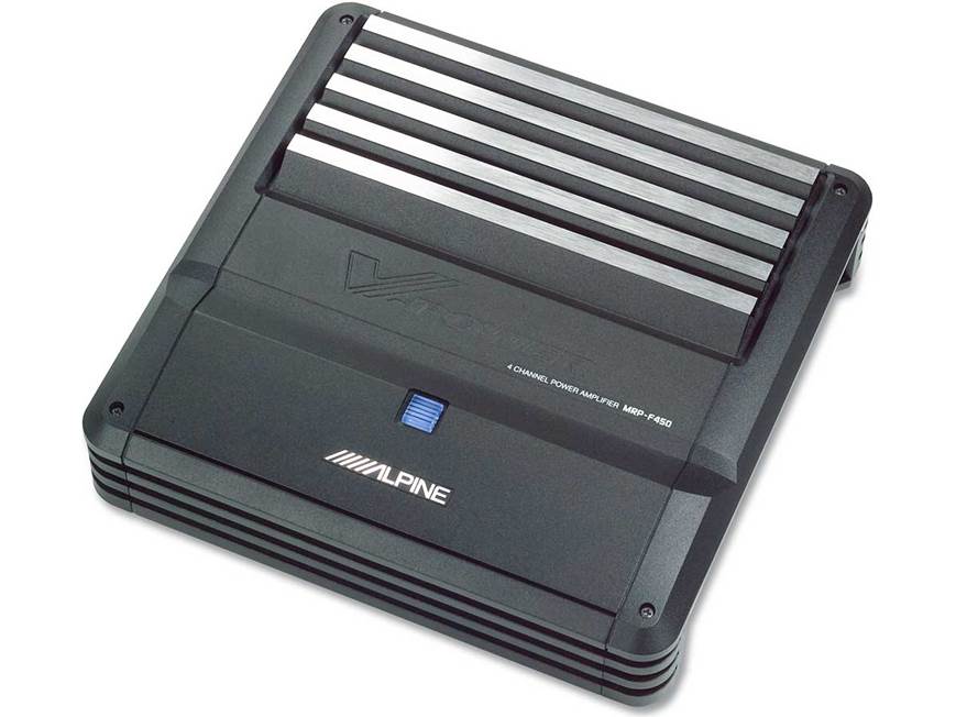 Alpine MRP-F450 4-channel car amplifier 70 watts RMS x 4 at