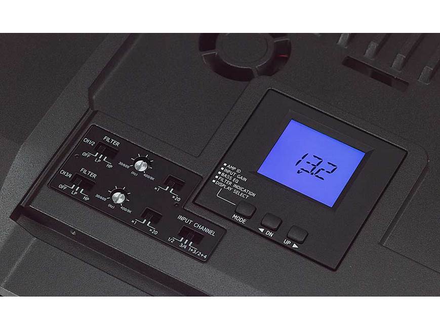 Alpine MRV-F345 4-channel car amplifier 75 watts RMS x 4 at