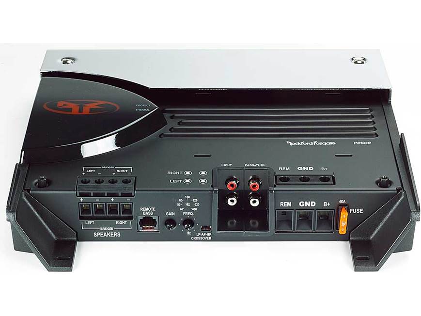 Rockford Fosgate Punch P2502 2-channel car amplifier 60 watts RMS
