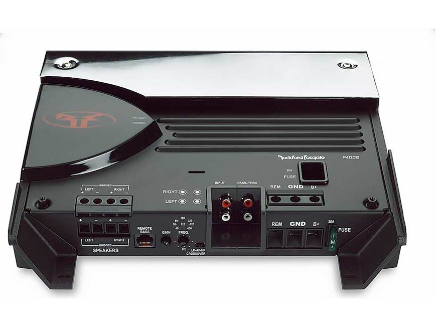 Rockford Fosgate Punch P4002 2-channel car amplifier 100 watts RMS