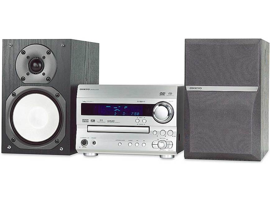Onkyo CS-V720 XM Ready bookshelf audio/video system at Crutchfield