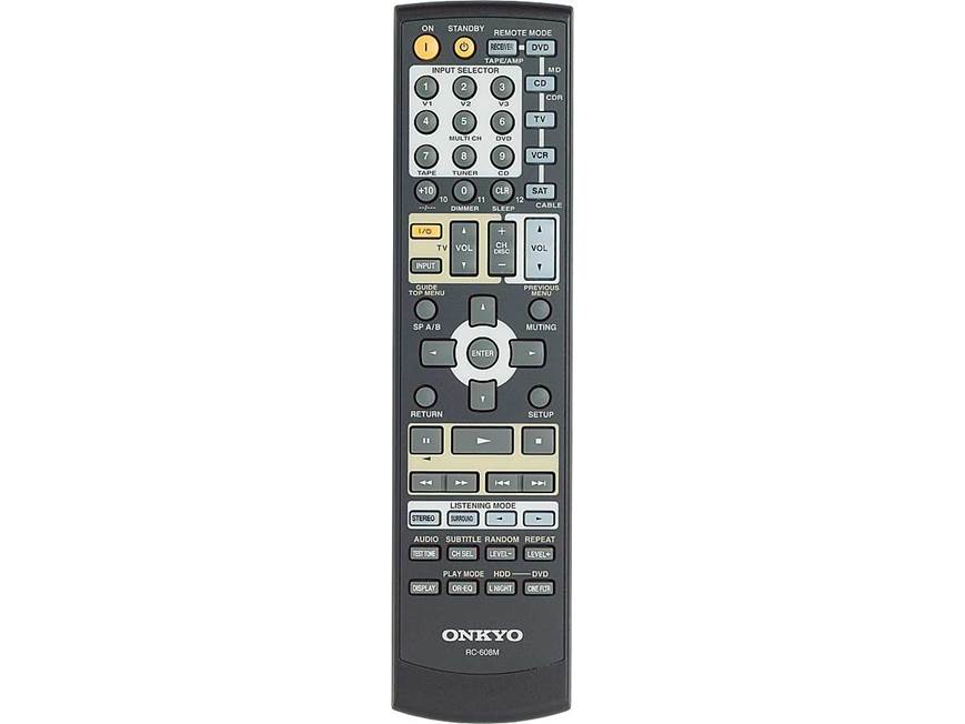 Onkyo HT-S787C 7.1-channel component DVD home theater system at