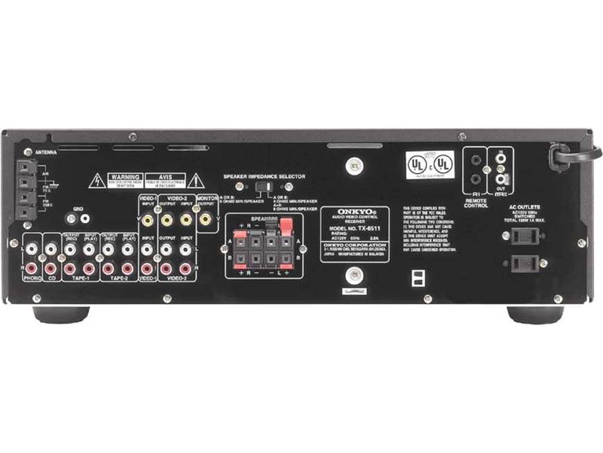 Onkyo TX-8511 Stereo receiver at Crutchfield
