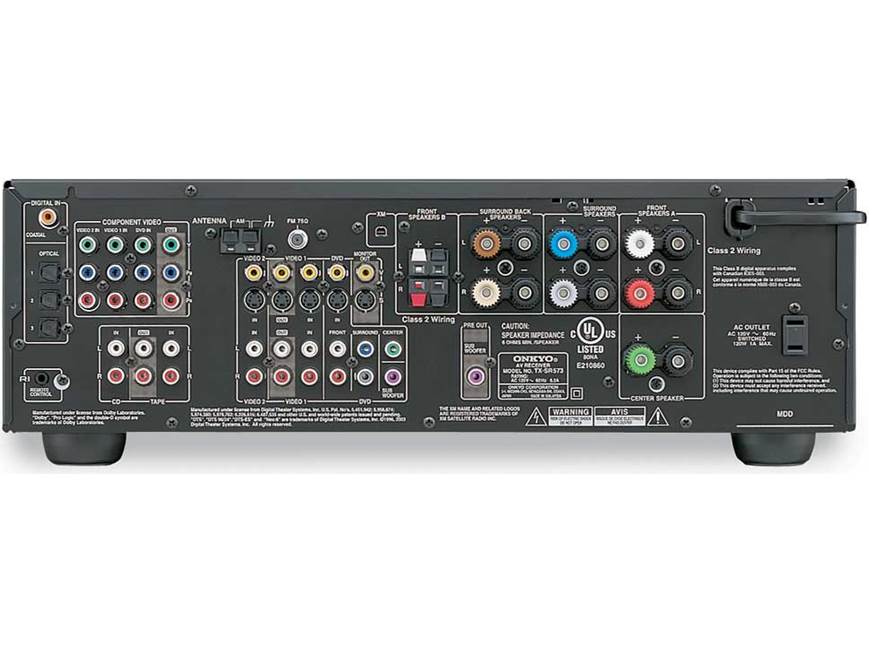 Onkyo TX-SR573 (Black) 7-channel home theater receiver (Black) at