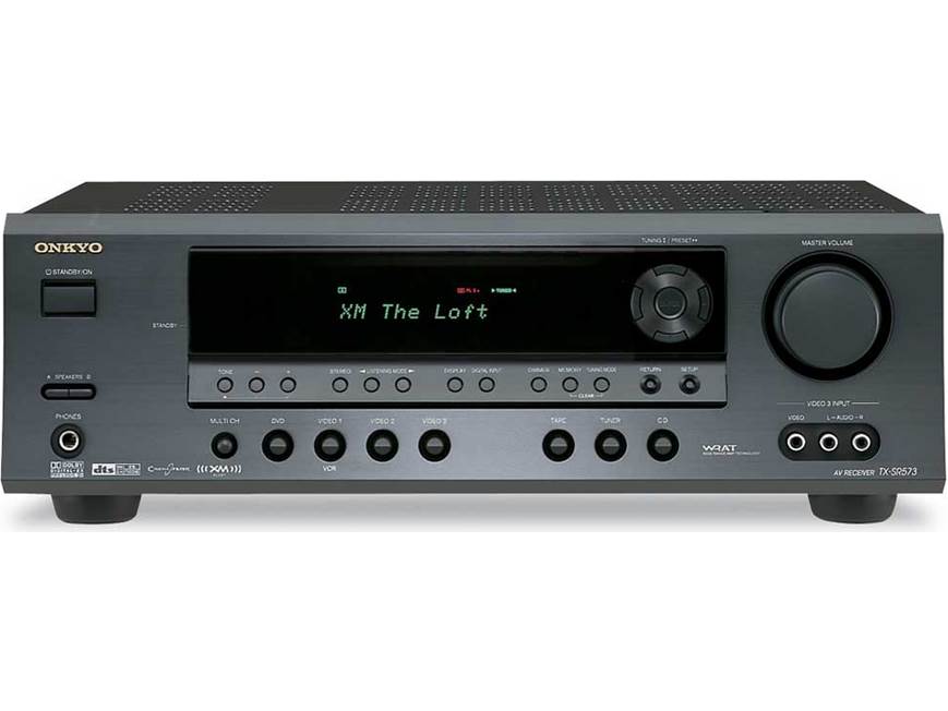 Onkyo TX-SR573 (Black) 7-channel home theater receiver (Black) at