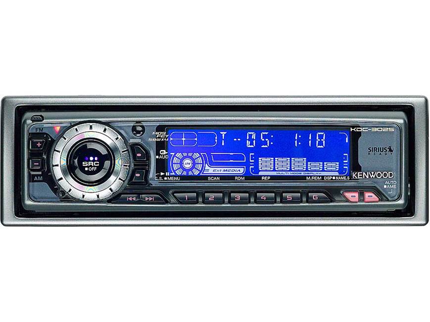 Kenwood KDC-3025 CD receiver with CD changer controls (New Stock
