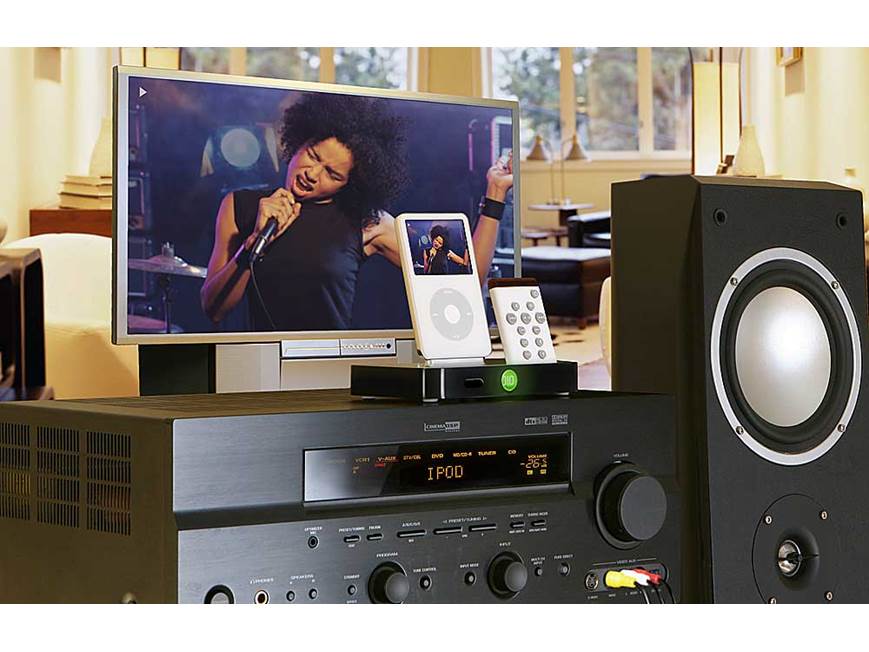 DLO HomeDock iPod® dock for audio/video systems at Crutchfield