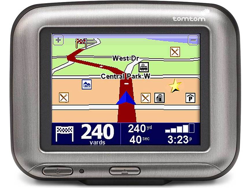 TomTom Go 700 Portable navigation system with built-in maps at