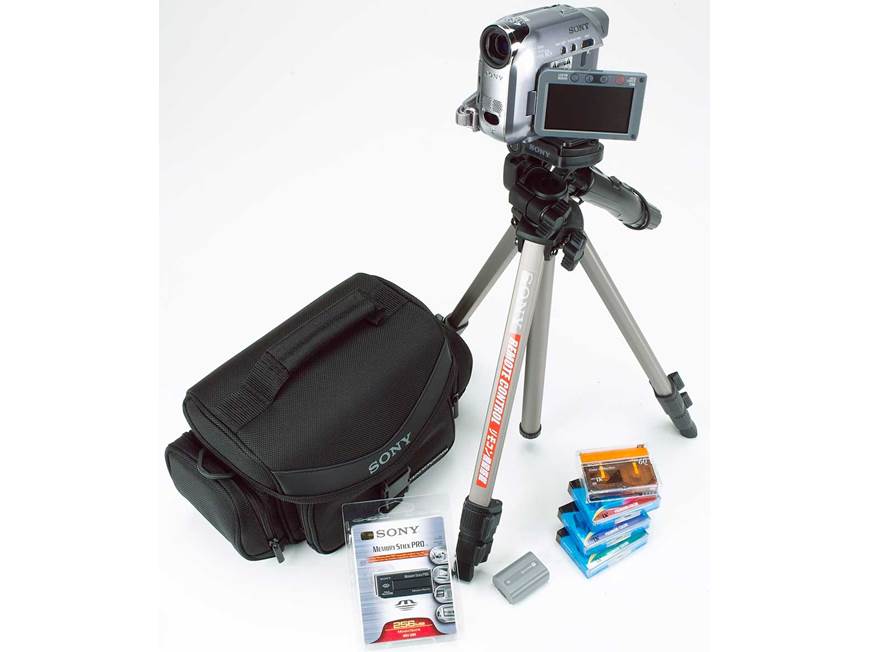 Sony DCR-HC42 / Accessory Bundle Digital camcorder with case