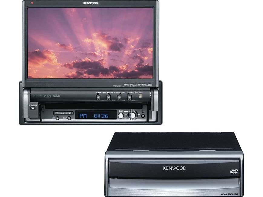 Kenwood DVD Player/Navigation Package Includes the KVT-717DVD and