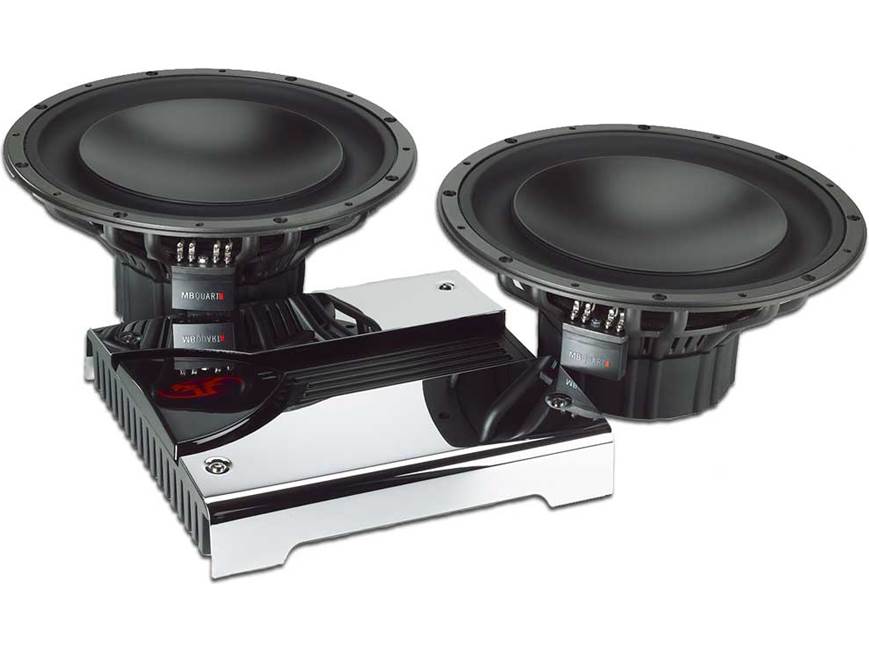 Rockford Fosgate/MB Quart Bass Package RF Punch P4002 ampTwo MB