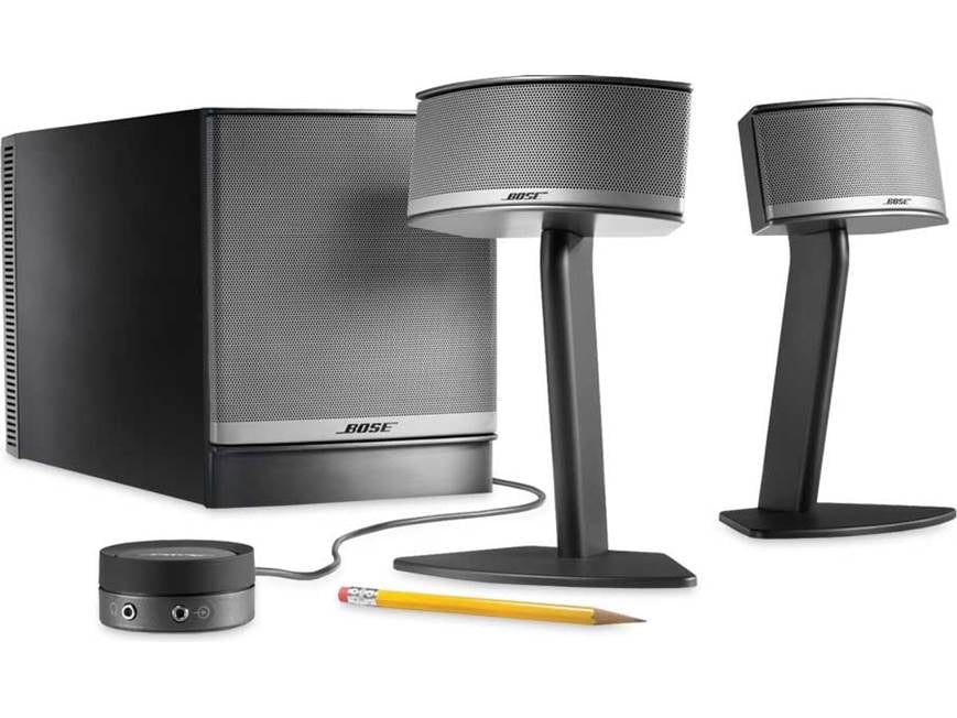 Bose® Companion® 5 multimedia speaker system at Crutchfield