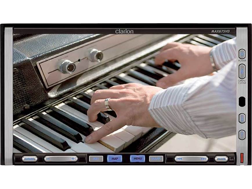 Clarion MAX675VD DVD receiver with 7