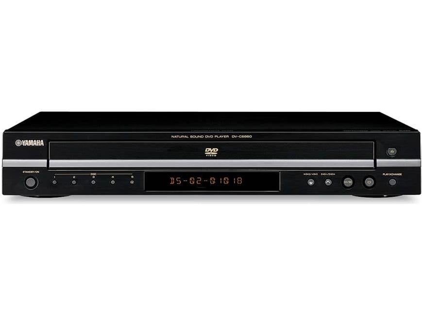 Yamaha DV-C6860 5-disc DVD/CD changer at Crutchfield