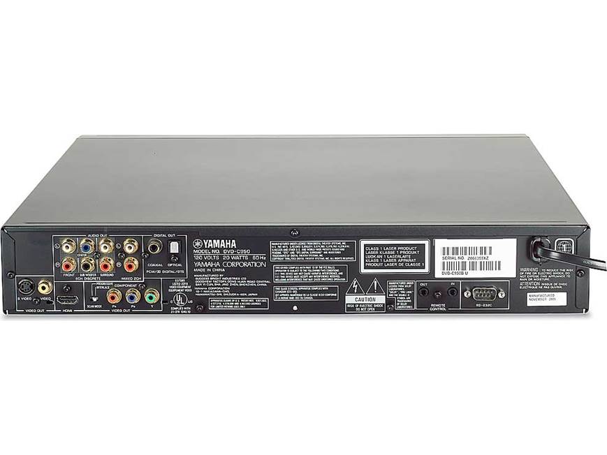 Yamaha DVD-C950 5-disc DVD/CD/SACD/DVD-Audio changer with digital