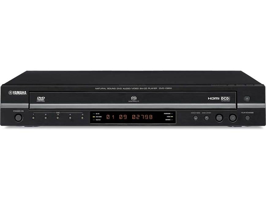 Yamaha DVD-C950 5-disc DVD/CD/SACD/DVD-Audio changer with digital