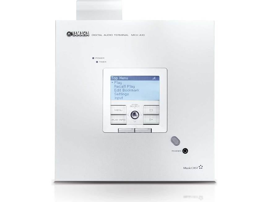 Yamaha MCX-A10 MusicCAST client with built-in stereo amp and