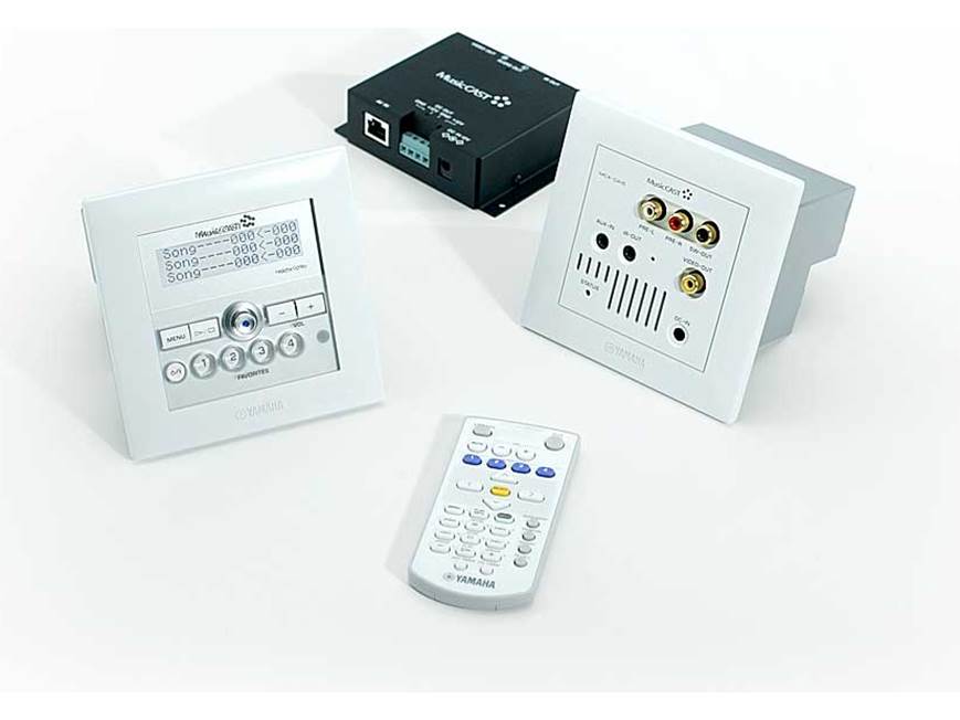 Yamaha MCX-C15P MusicCAST in-wall client/controller and amplifier