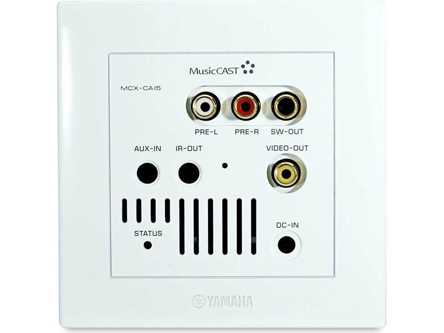Yamaha MCX-C15P MusicCAST in-wall client/controller and amplifier