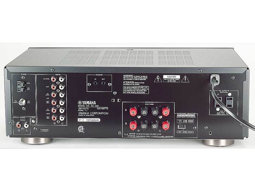 Yamaha RX-397 Stereo receiver at Crutchfield