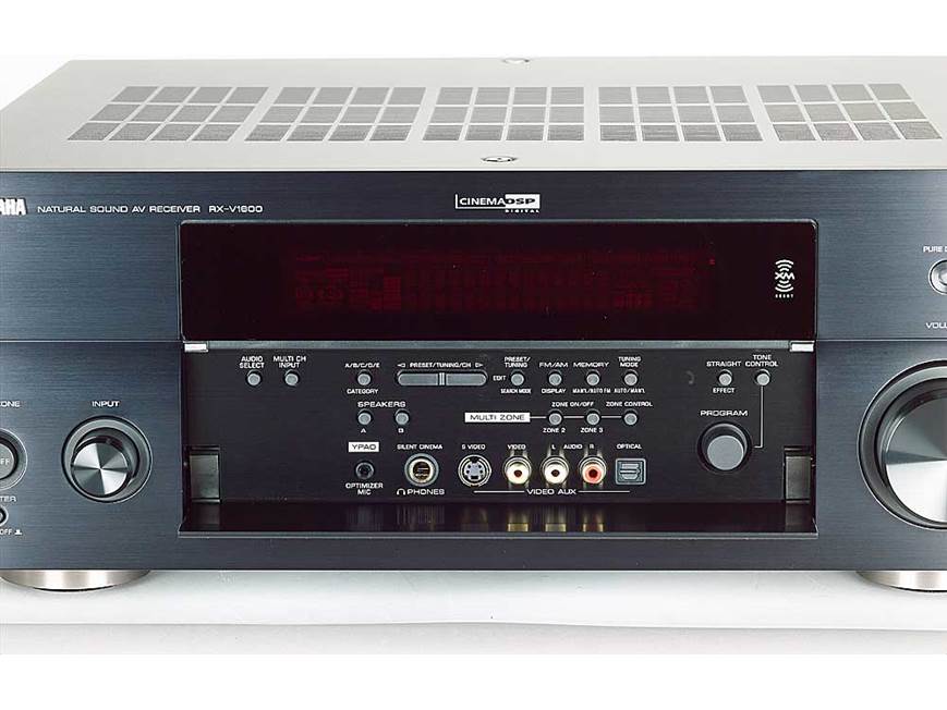 Yamaha RX-V1600 THX Select2-certified home theater receiver with