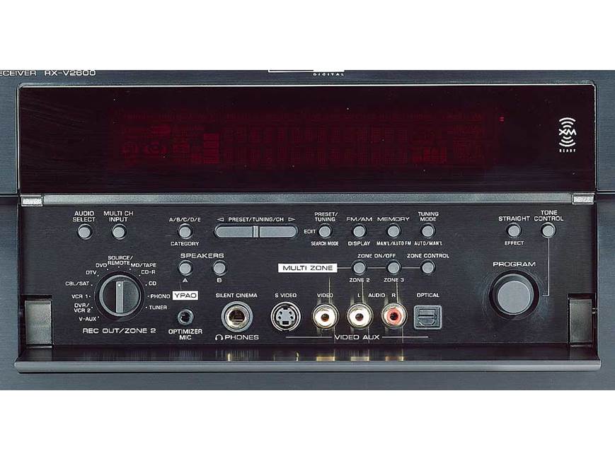 Yamaha RX-V2600 THX Select2-certified home theater receiver with