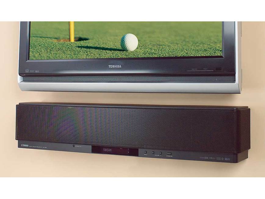 Yamaha YSP-800 Digital Sound Projector (Black) Room-friendly, one