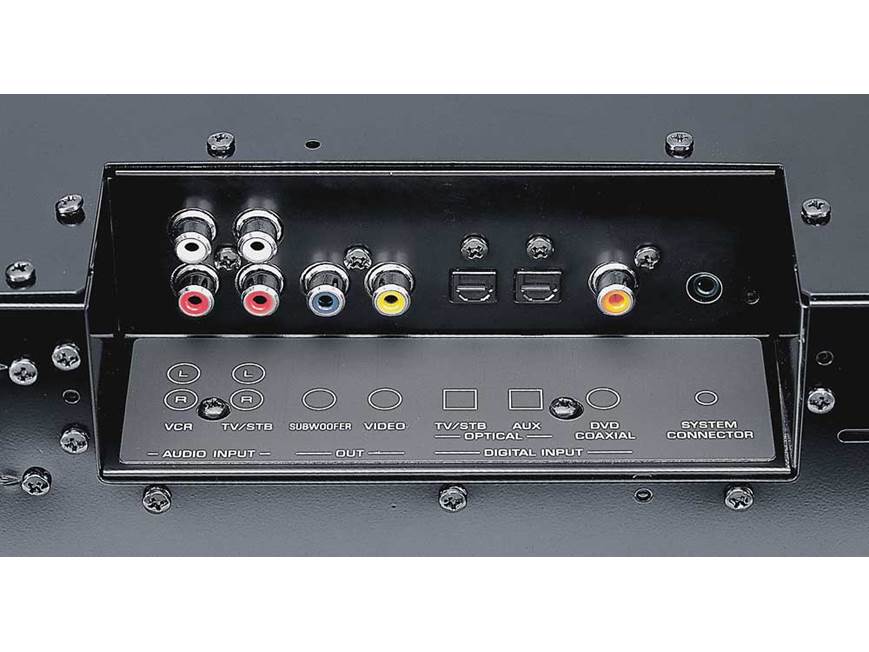 Yamaha YSP-800 Digital Sound Projector (Black) Room-friendly, one