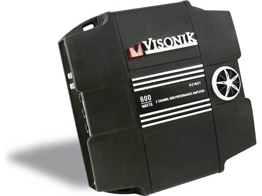 Visonik Bass Package V218XT 2-channel amplifier V103BP bandpass