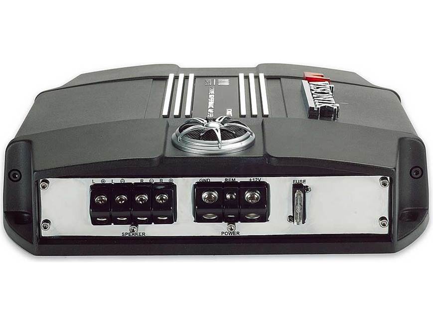 Visonik V308XT 2-channel car amplifier 180 watts RMS x 2 at