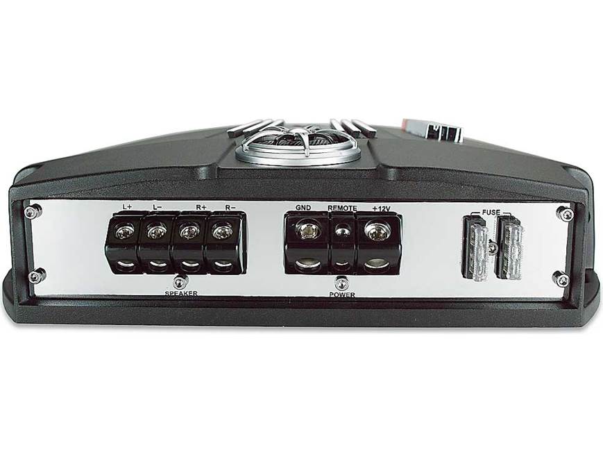 ういページ Visonik V408XT 2-channel car amplifier 250 watts RMS x 2 at