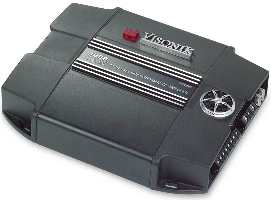 Visonik V418XT 4-channel car amplifier 125 watts RMS x 4 at