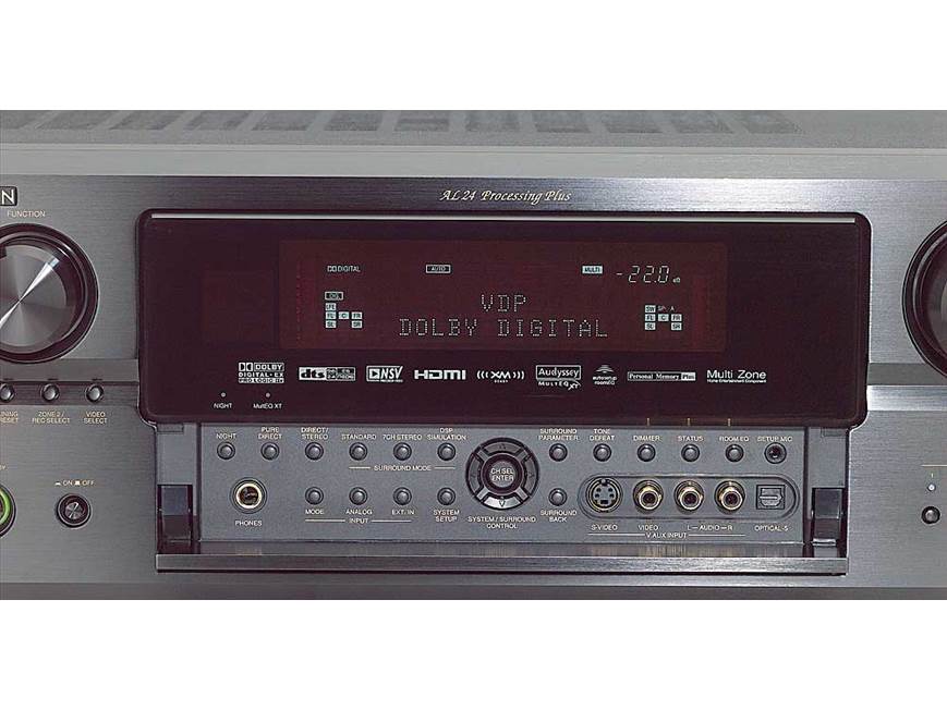 Denon AVR-2807 Home theater receiver with HDMI digital video